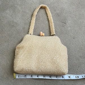 Vintage Lucite Beaded Bag